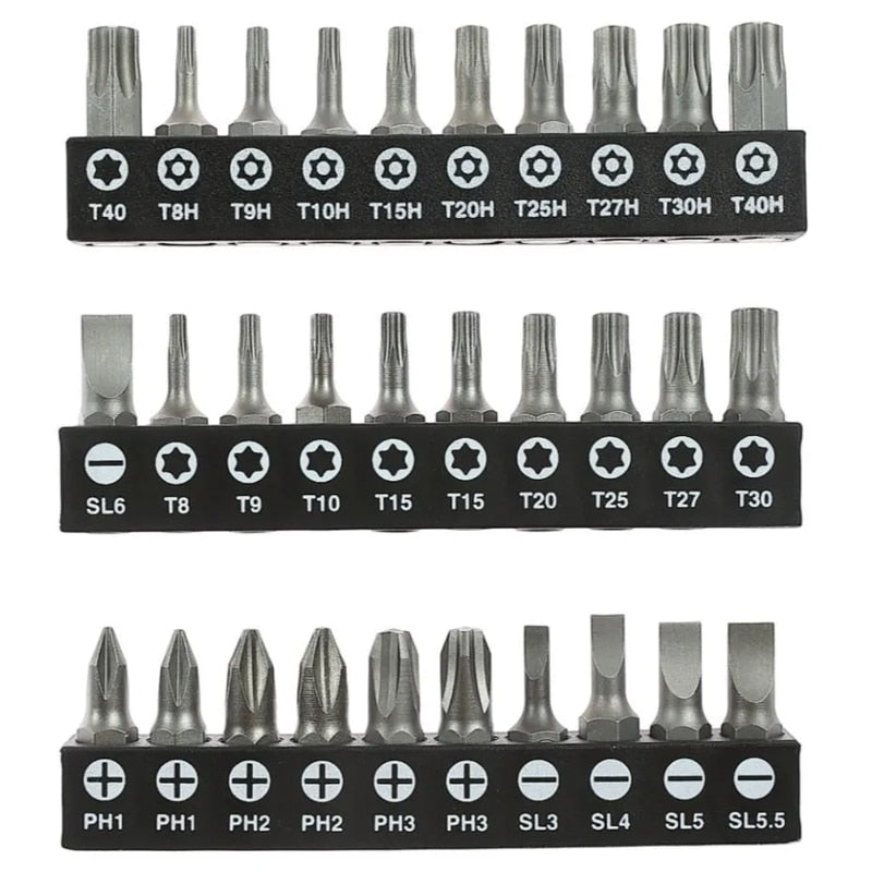 Trusa scule de mana, Makita, 76 piese, material crom vanadiu, cleste combinat, cu varf ascutit, pentru dulgherie, cutter, maner de surubelnita, cheie tubulara, adaptor patrat, articulatie universala