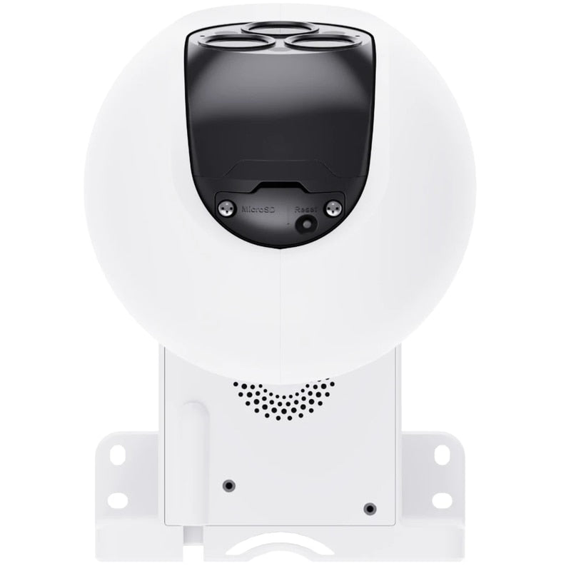 Camera de supraveghere smart / inteligenta EZVIZ, 3 x 4MP, 2K+, 2560×1440, microfon, difuzor, Pan/Tilt, IR 30m, alb, exterior IP67, -30 ~50 °C, aplicatie telefon, max 512GB, comunicare bidirectionala