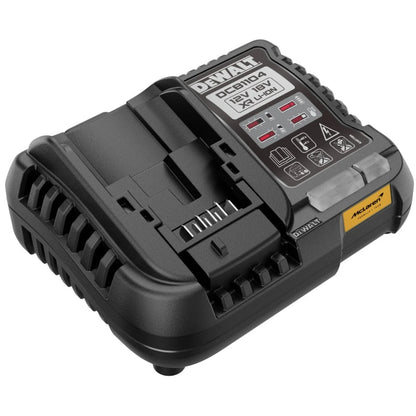 Masina de gaurit si insurubat, cu percutie, cu 2 acumulatori, 18 V, 4 Ah, DeWalt McLaren, profesionala, 2000 rpm, mandrina rapida, motor fara perii, mandrina 13 mm, 55 mm lemn si 13 mm in metal