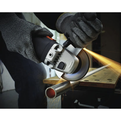 Polizor unghiular, Black Decker, 900 W, 12000 rpm, diametru disc 12.5 cm, aparatoare, flansa de prindere, maner auxiliar, 230V
