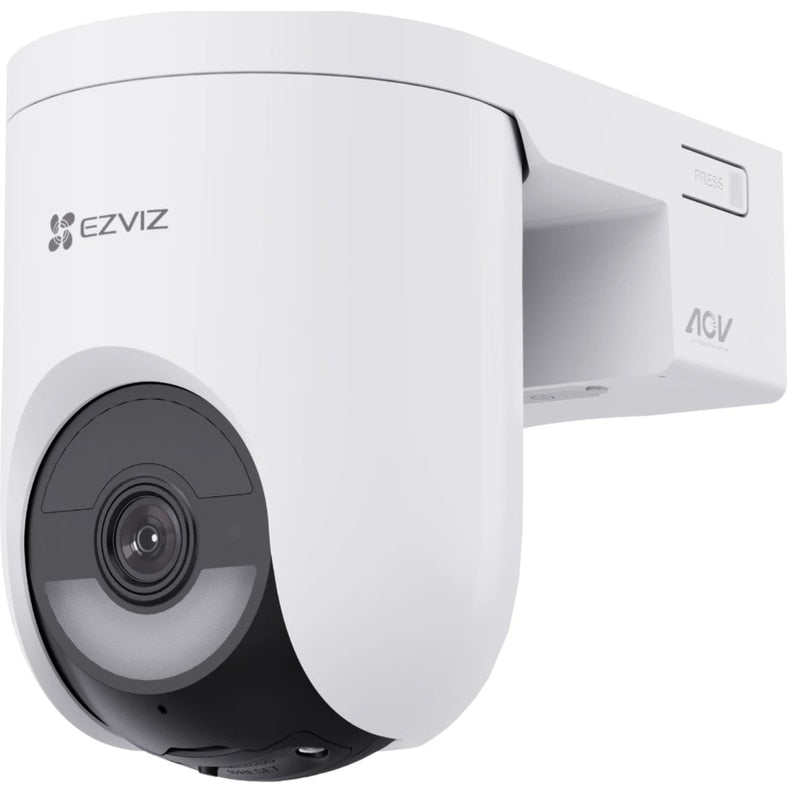 Camera de supraveghere smart, inteligenta EZVIZ, IP 65, cu panou solar 5 W, 4MP, 2K, Pan Tilt, microfon, difuzor, alb, interior, exterior, -20 la 50 grade