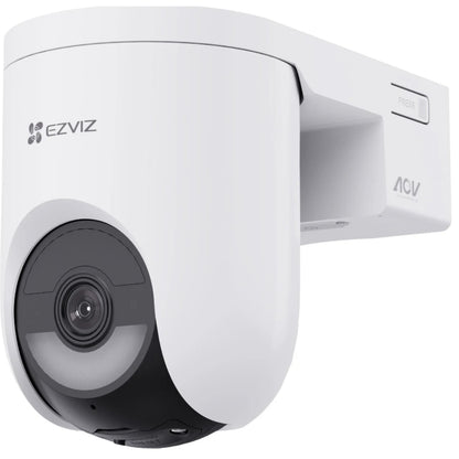 Camera de supraveghere smart, inteligenta EZVIZ, IP 65, cu panou solar 5 W, 4MP, 2K, Pan Tilt, microfon, difuzor, alb, interior, exterior, -20 la 50 grade