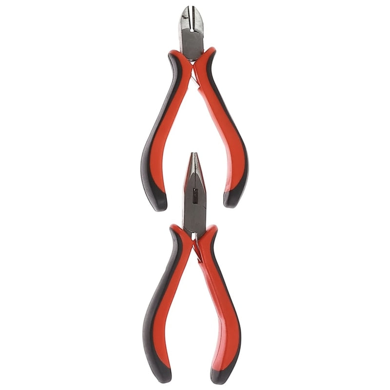 Set surubelnite cu clesti si 34 accesorii Holzer Profi, surubelnita cu clichet, surubelnite drepte, cleste cu varf ascutit sau tais inclinat, adaptor pentru biti, prelungitor magnetic