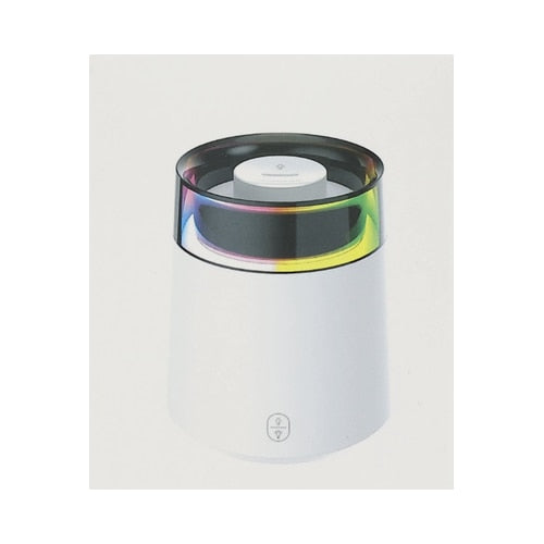Difuzor aromaterapie ultrasonic H10, alb, 0.15 litri, lumina ambientala, 220V, 400 g, indicator LED, recomandata: dormitor, living, birou, oprire automat