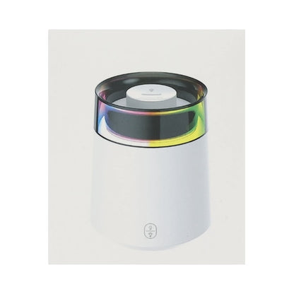 Difuzor aromaterapie ultrasonic H10, alb, 0.15 litri, lumina ambientala, 220V, 400 g, indicator LED, recomandata: dormitor, living, birou, oprire automat