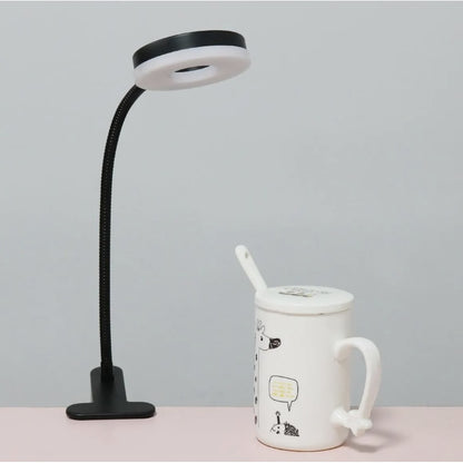 Veioză LED Hoff, cu clips, 6 W, 450 lm, lumina neutra 4000K, 45x12cm