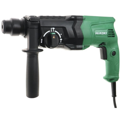 Ciocan rotopercutor Hikoki, 730 W, cu cablu, 1050 rpm, SDS-plus, cu valiza, 230V, cablu 3.5m, 2.7 kg, Sistem percutie, profesional, beton, lemn, otel, cu carota sau burghiu