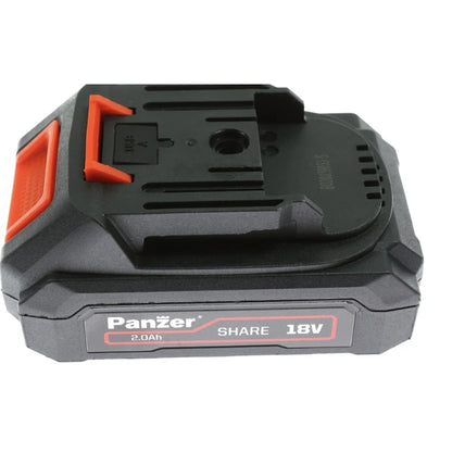 Masina de gaurit si insurubat, cu 1 acumulator, 18 V, 2 Ah, Panzer, 1600 rpm, mandrina rapida, motor fara perii, cu valiza, 13 mm mandarina, 1 incarcator, 1 valiza transport, usor de depozitat, carat