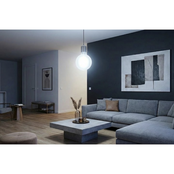 Bec LED Hoff tubular E27 48 W 4560 lm lumina rece 6500 K