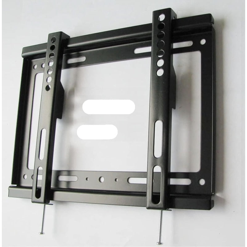 Suport de perete fix pentru televizor 14 – 42 inch, VESA pana la 200 × 200 mm, montare sigura si usoara, TV sau monitor in living, dormitor, birou sau bucatarie, pentru majoritatea modelelor, NETERRA