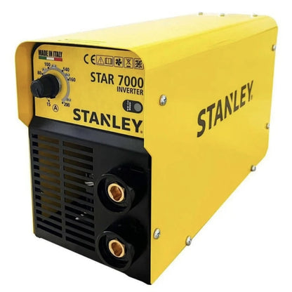 Invertor sudura MMA, Stanley Star, sudare 15 - 200 A, electrozi 1.6 - 4 mm + accesorii, 230 V, 37 x 20 x 33 cm, 8.3 kg, ventilatie fortata, protectie 21S, termostatica, izolare H, minim 12.5 kVA