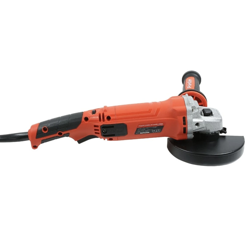 Polizor unghiular Panzer, 1050 W, 11000 rpm, diametru disc 125 mm, include aparatoare, cheie splinturi, maner auxiliar, 1.8 kg, 230 V, M14, Sistem de blocare, Aparatoare, flexibilitate, compact