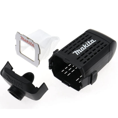 Slefuitor cu vibratii, Makita, 190 W cu 9 panze abrazive pentru metal, lemn, 1.6 kg, 72 dB, profesional, 230 V, 11000 vibratii pe minut, cu sac de colectarea prafului, maner cauciucat moale