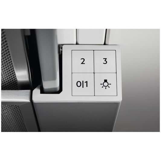 Hota telescopica incorporabila Electrolux, Putere de absorbtie 410 mc/h, 1 motor, 60 cm, Negru
