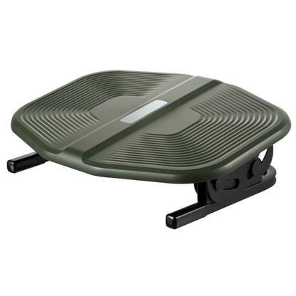 Suport picioare pentru birou, confort pentru picioare, ideal pentru birou, relaxare, intindere, pad-uri anti-alunecare, reduce stresul, reglabil +20° si -20°, verde, 40 x 30 x 9.9 cm