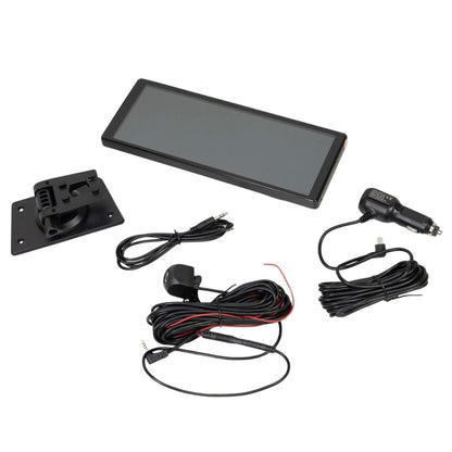 Multimedia player auto, ecran Carplay android, Apple, PNI, Bluetooth, slot card microSD, Aux in, ecran IPS tactil 10.26 inch, radio 87.5 - 108 FM transmitter, Miracast, AirPlay, camera spate, 700 g