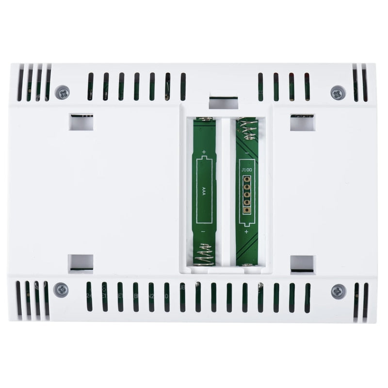 Termostat de ambient pentru centrala, wireless, fara fir, PNI, programabil, afisaj digital, protectie inghet, programare pe zile, IP30, alb, acuratete 0.1 grade, 2 x AAA, de la 5 - 35 grade