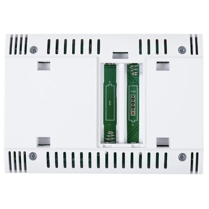 Termostat de ambient pentru centrala, wireless, fara fir, PNI, programabil, afisaj digital, protectie inghet, programare pe zile, IP30, alb, acuratete 0.1 grade, 2 x AAA, de la 5 - 35 grade
