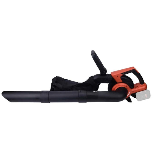 Suflanta si aspirator frunze, motor fara perii, viteza suflare 270 km/h, sac 45 l, 18 V 2 × baterii Li-Ion neincluse, 100db