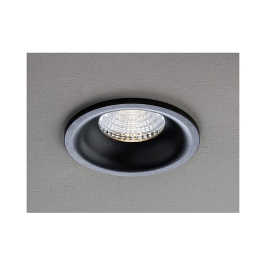 Spot LED incastrat, 9 W, 1160 lm, lumina neutra, negru mat, diametru 7.5 cm, adancime 6.5 cm, MT 70379, 220V