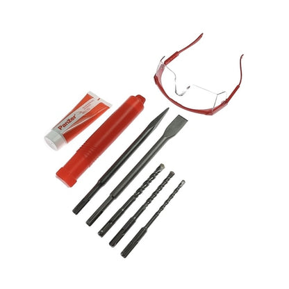 Ciocan rotopercutor Panzer, 800 W, cu cablu, 1150 rpm, SDS-plus, cu valiza, 3 burghie, 1 dalta si 1 spit