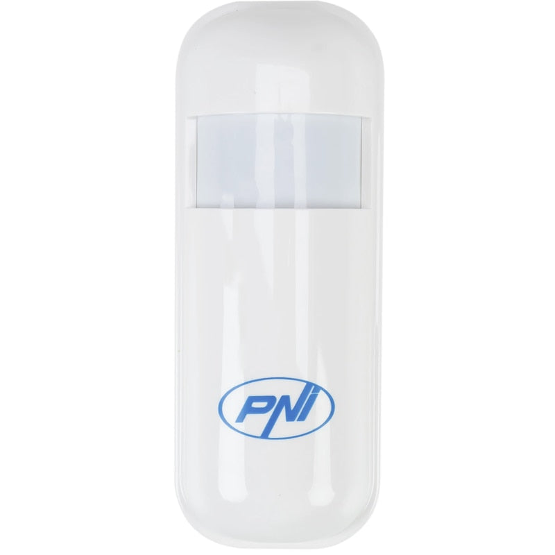Sistem alarma wireless PNI, control Tuya, actiune 100 metri, detectie de miscare, de la -26 la +60 grade, 230V, alb si negru, IP20