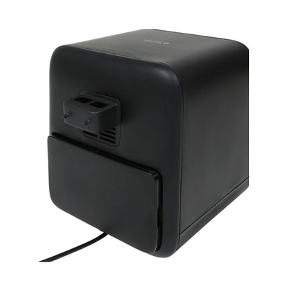 Friteuza cu aer cald, airfryer, Paxton, 1400 W, 4 litri, 8 programe, timer, afisaj digital tactil, termostat reglabil, interval temperatura de la 80 la 200 grade, negru, 5 kg, 1m