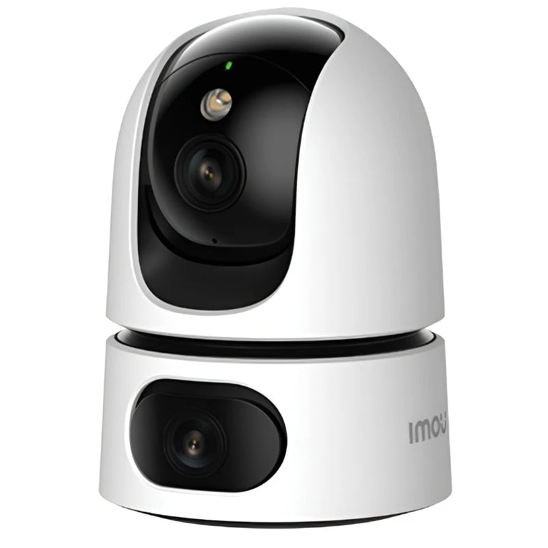 Camera de supraveghere smart, inteligenta IMOU Ranger Dual, 5MP + 5MP, Wi-Fi, aplicatie telefon, IR 15m, 256 gbSD, microfon, difuzor, interior, lentila 3.6 mm, Detectie de miscare, zoom 8x