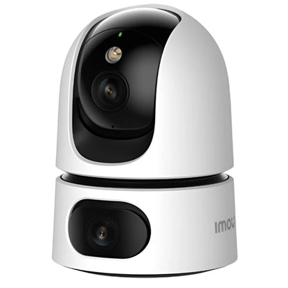 Camera de supraveghere smart, inteligenta IMOU Ranger Dual, 5MP + 5MP, Wi-Fi, aplicatie telefon, IR 15m, 256 gbSD, microfon, difuzor, interior, lentila 3.6 mm, Detectie de miscare, zoom 8x