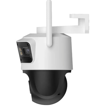 Camera de supraveghere smart, inteligenta IMOU Cruiser Triple, 5 MP + 3 MP + 3 MP, 4K, Pan/Tilt, microfon, difuzor, alb, exterior, aplicatie telefon IOS ANDROID, zoom 8X, IP 67, de la - 30 + 50, 650g