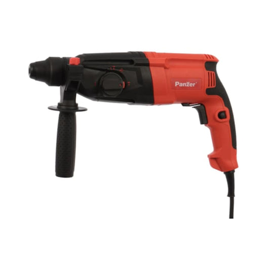 Ciocan rotopercutor Panzer, 800 W, cu cablu, 1150 rpm, SDS-plus, cu valiza, 3 burghie, 1 dalta si 1 spit