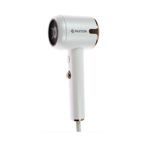 Uscator de par, Paxton, 1800 W, 1 viteza, 3 setari de temperatura, jet aer rece, protectie supraincalzire, alb, 1.8m cablu