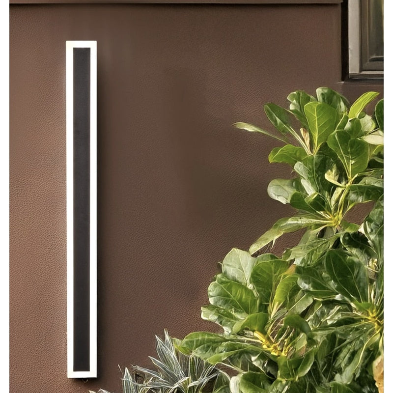 Aplica exterior cu LED, 33 W, 1400 lm, IP 65, lumina neutra, alb si negru, modern, 4000K, gri inchis, modern, 220, durata viata medie 20000 h