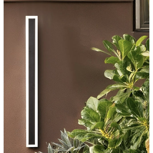 Aplica exterior cu LED, 33 W, 1400 lm, IP 65, lumina neutra, alb si negru, modern, 4000K, gri inchis, modern, 220, durata viata medie 20000 h