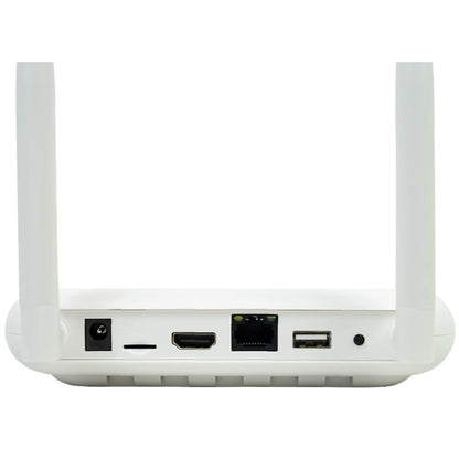 NVR PNI House pentru camere de supraveghere, 8 canale 5MP si 4 canale 8MP (4K), wireless, alb