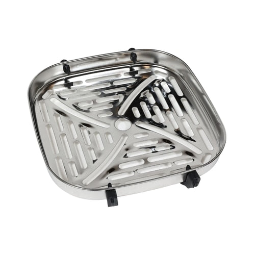 Friteuza cu aer cald, airfryer, Paxton, 1400 W, 4 litri, 8 programe, timer, afisaj digital tactil, termostat reglabil, interval temperatura de la 80 la 200 grade, negru, 5 kg, 1m