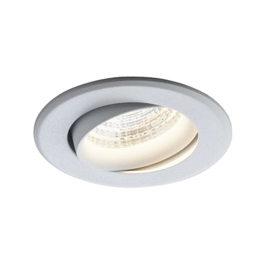 Spot LED incastrat, 9 W, 1160 lm, lumina neutra, alb mat, rotund, diametru 9 cm, adancime 6.5 cm, MT 70383