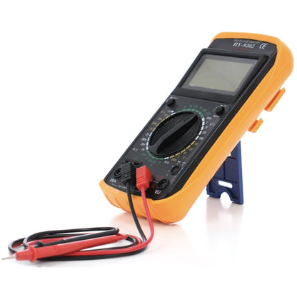Multimetru digital Hoff, ecran LCD 3x6 cm, masurare tensiune AC/DC, maxim 1000V DC, 700V AC, 10A, 200M ohm, set complet