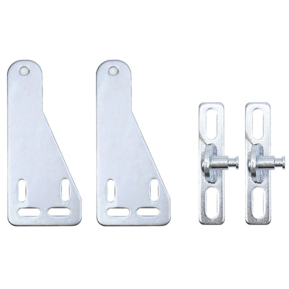 Kit automatizare porti batante PNI, cu 2 motoare 40 W, telecomenzi si panou de control, fotocelule si lampa, pana la 50 m, IP 55, lungime poarta 2 x 2.5 m, greutate poarta 200 kg, baterii incluse