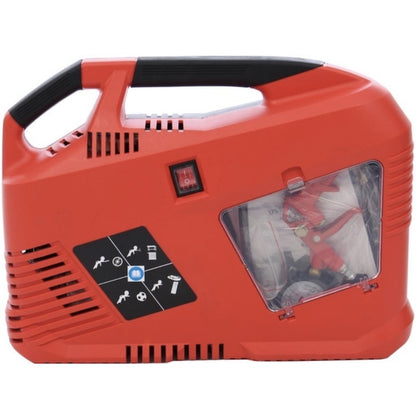 Compresor aer cu piston, fara ulei, portabil, 1.1 kW, 1.5 CP, 3550rpm, temperatura de la 0 la 40 grade, 8 bar, Panzer