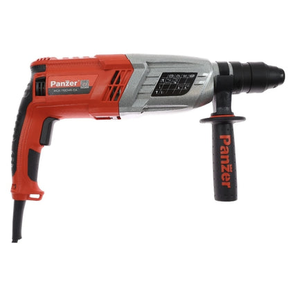 Ciocan rotopercutor Panzer, 1100 W, cu cablu, 1300 rpm, SDS-plus, cu valiza, mandrina rapida si ochelari de protectie, 3, 4 J, numar percutii 4900 bpm, functie daltuire, gaurire cu / fara percutie
