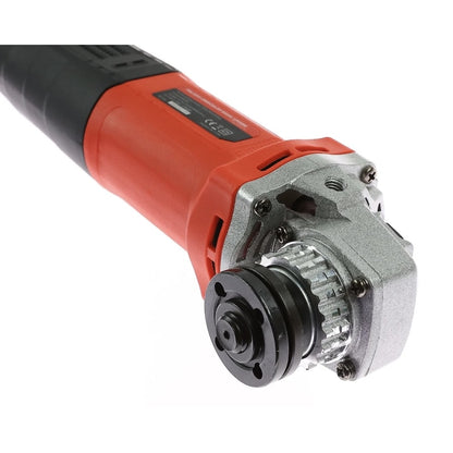 Polizor unghiular Panzer, 850 W, 11000 rpm, pentru taiere si slefuire metal, lemn, diametru disc 125 mm, 220 V, aparatoare, cheie splinturi, maner auxiliar, M14, design ergonomic