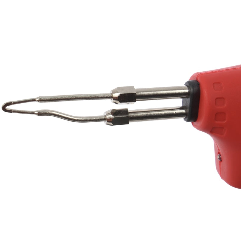 Pistol de lipit cu fludor sau cositor, Panzer, 200 W, cu valiza si accesorii, 500 grade celsius, 13 minute timp incalzire, 230V