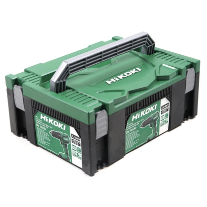 Masina de gaurit si insurubat, cu percutie, cu 2 acumulatori inclusi, profesional, 18 V, 5 Ah, Hikoki, 1700 rpm, mandrina rapida, motor fara perii, cu valiza, 1.4 kg, 2 trepte turatie, 2 cuplu