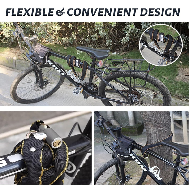 Cablu antifurt 4 cifre bicicleta, scuter, moped, 130 cm, practic si portabil pentru protejarea vehiculelor si echipamentelor impotriva furtului, din metal, cu cheie, calitate superioara, brand NETERRA