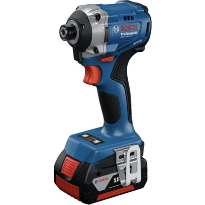 Masina de insurubat cu impact, pe acumulator neinclus, 18V, Bosch Professional, 3300rpm, mandrina hexagon 1/4, motor fara perii, 1kg, suruburi M6 - M16, 3800 percutii, 215 Nm cuplu, 2 trepte torsiune