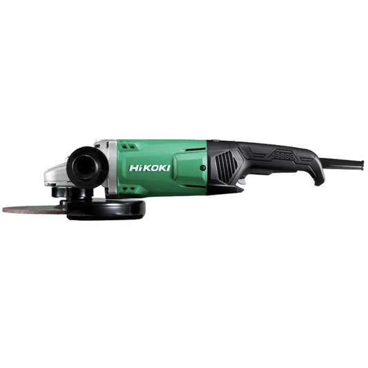 Polizor unghiular Hikoki, 2000 W, 6600 rpm, diametru disc 23 cm, lungime de 47 cm, aparatoare disc, maner lateral. Sistem de blocare, 230V
