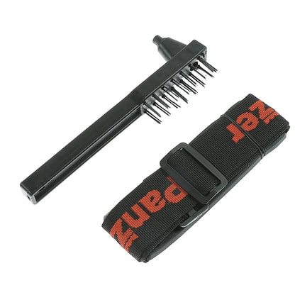 Invertor sudura MMA, Panzer, amperaj de 20 - 180 A maxim, electrozi 1.6 - 5 mm, 7.2 kW absorbit maxim, IP21S, cu accesorii: masca, cleste, cablu sudura, curea umar, perie, 230 V, tensiune in gol 70 V