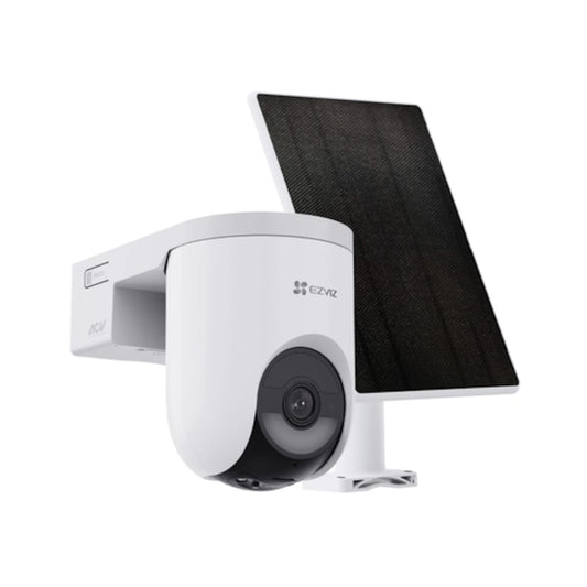 Camera de supraveghere EZVIZ CS-HB8c/SP, 4MP, panou solar 5W, alb, exterior, IP65, Pan/Tilt