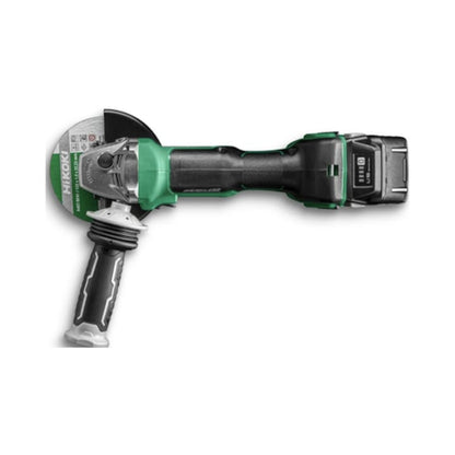 Polizor unghiular, pe acumulator, 18 V, Hikoki, motor fara perii, 8000 rpm, 125 mm